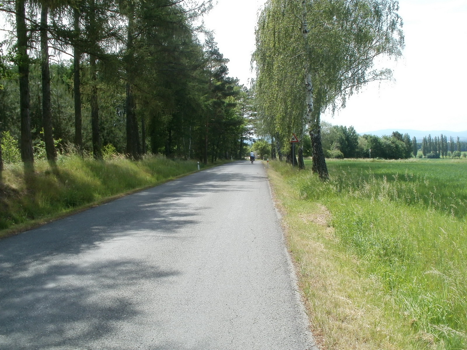 Nice quiet roads, and no longer so hilly   