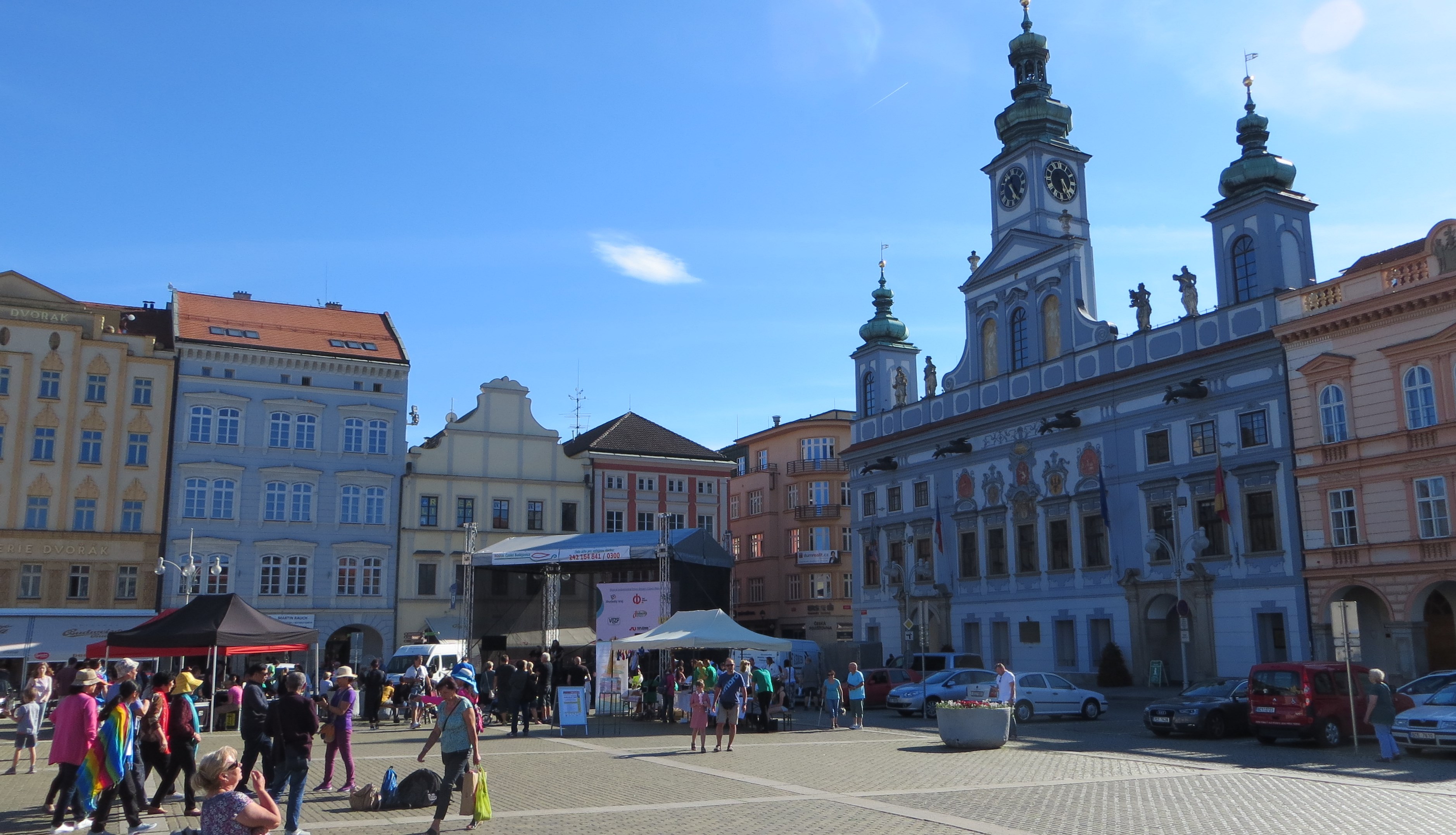                   Budweis Town Hall             